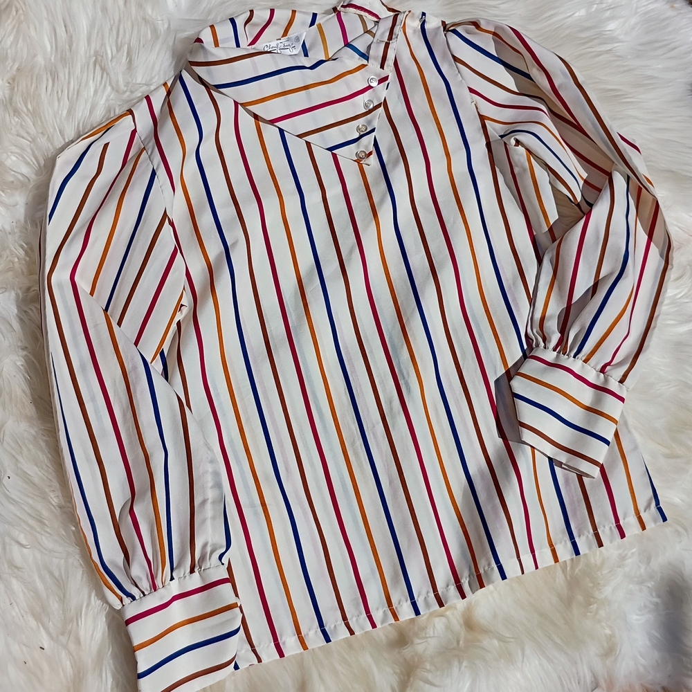 Cheryl Tiegs Button-Up Blouse